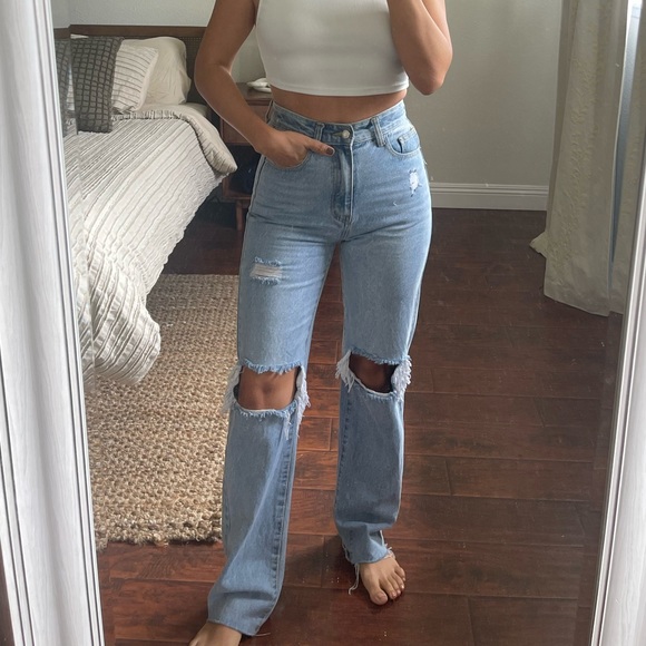High Waisted Denim - Picture 6 of 9